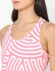 ADIDASStriped Tank Top with T-shirt