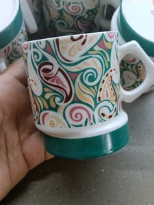 Set of 6 Bharat Fine China Mugs