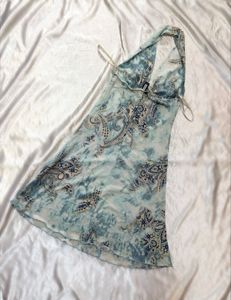 Halter Neck Mini Dress