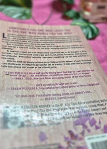 IT ENDS WITH US a Novel By Colleen Hoover