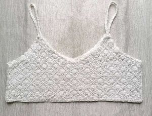 Crochet Knit Crop Top
