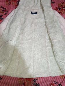 Cozy Cream Hooded Coat