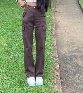 Brown Cargo Pants