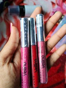 Vellino Lipsticks - Set of 3