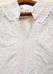 White Basic Kurti