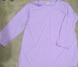 Lavender Long Sleeve T- Shirt