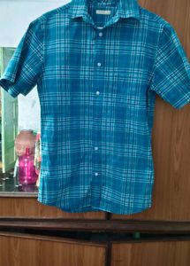 Checked Short Sleeve Shirt