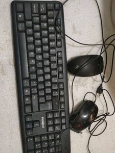 Frontech Keyboard And IBall Mouse