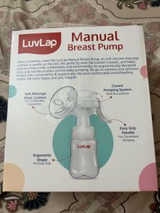 LuvLap Manual Breast Pump - New in Box!