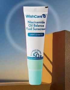 Wishcare Niacinamide Oil Balance Fluid Sunscreen