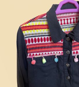 Denim Jacket For (Women )