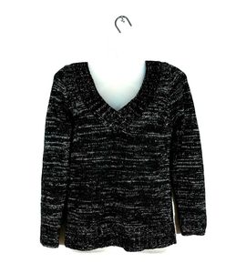 Black Printed Fitted Top For Women's