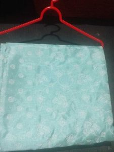 Elegant Teal Saree