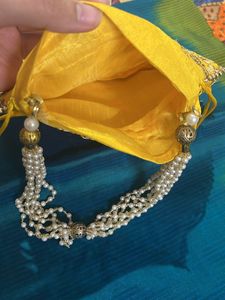Yellow Bag To Complete Your Ethnic look!