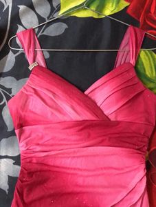 Partywear Glitter Long Body Fit Dress