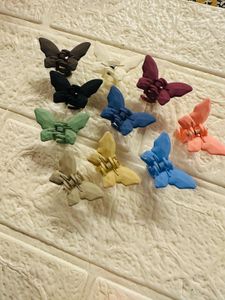 Butterfly Hair Claw Clips pack of 10