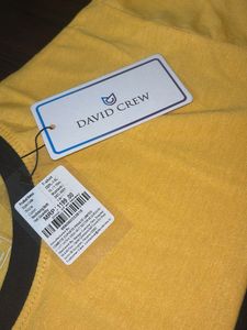 Track&amp;Field yellow Tshirt With Price Tag