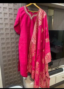 Pink Kurta Set