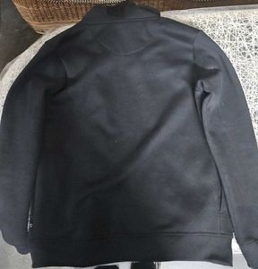 Stylish Black Hoodie with Tags