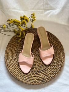 Pink Sandal Heels