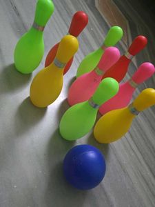 Colorful Toy Bowling Set