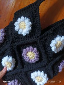 Crochet Granny Squares Handbag