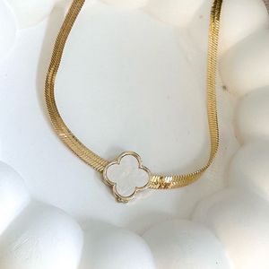 Gold Clover Necklace