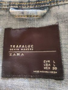 Denim shirt zara original