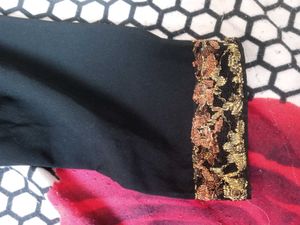 Elegant Black Ethnic Gown