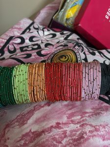 NAVARATHRI SILK THREAD BANGLES