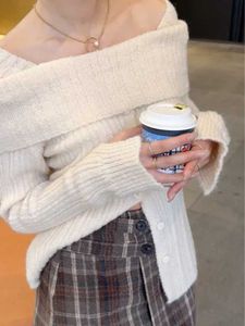 Off-Shoulder Knit Dress