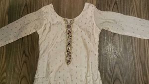 Traditional White Kurta Set