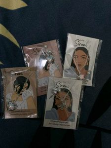 Silver Chain Necklace Set