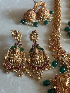 Temple Jewellary Set Combo