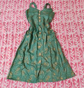 Mint Green Strap Dress