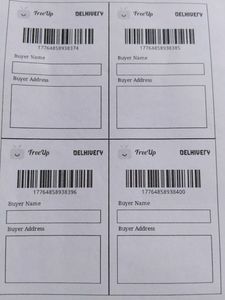 PAKING BAGS AND NON STICKY LABELS