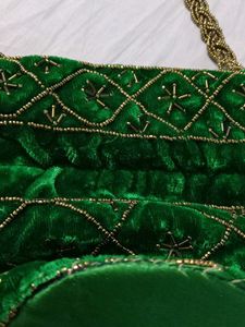 Velvet Potli Bag