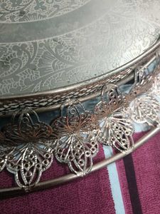 Vintage Silver-Plated Decorative Tray