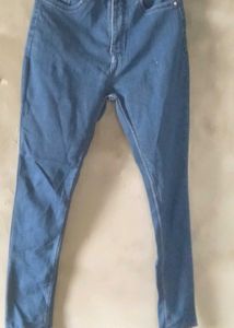 Dark Blue Denim Jeans