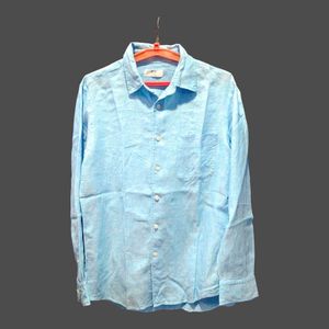 UNIQLO Men&#39;s 100% Premium French Linen Long-Sleeve
