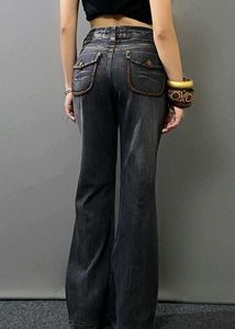 Black Flare Jeans