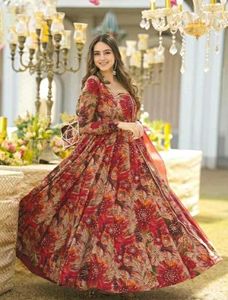 Anarkali Kurti With Dupatta &amp; Free Delivery