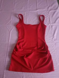 Red Bodycon Mini Dress