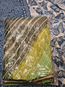 Elegant Striped Saree