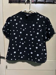 Primark Black Star Tee | Cool & Casual ⭐
