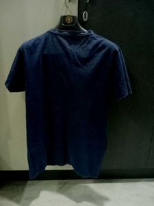 Bewakoof Dark Blue “Fear Nothing” T-Shirt – Size M