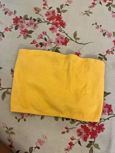 Yellow Tube Top