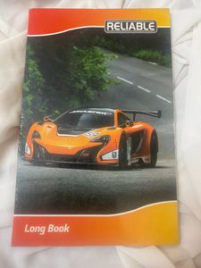 Long Plain Pages Notebook