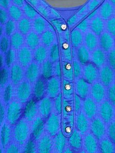 co-ord Set - Banarasi Brocade Kurta with Pants