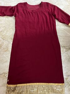 Maroon Kurti ❤️